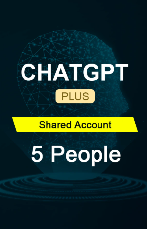 ChatGPT Plus shared account by 5 people - 1 Month